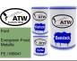 Preview: Ford, Evergreen Frost Metallic, FE / M6641: 500ml Lackdose + 500ml Klarlack + 250ml Härter - Set, von ATW Autoteile West.